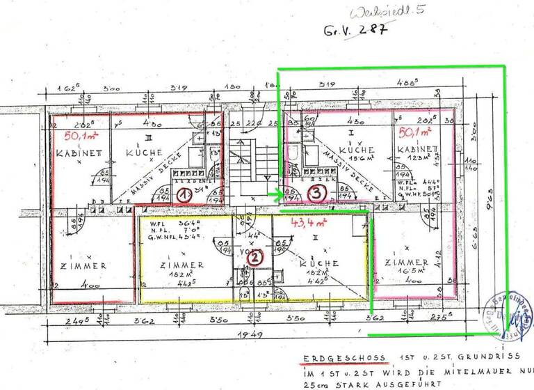 Wohnung zum Kauf provisionsfrei 39.999 € 2 Zimmer 50 m² EG Werksiedlung 5 Großveitsch 8664