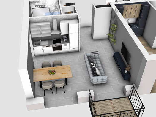 Wohnung zur Miete - Erstbezug 877 € 3 Zimmer 70,2 m² 1. Geschoss Hövelhof 33161