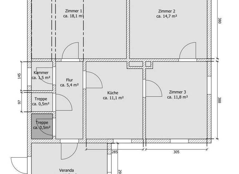 Einfamilienhaus zum Kauf 128.900 € 4 Zimmer 102,3 m² 713 m² Grundstück Bugewitz 17398