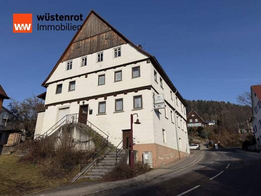 Haus zum Kauf 110.000 € 10 Zimmer 250 m² 1.027 m² Grundstück Sulzbach Sulzbach-Laufen 74429