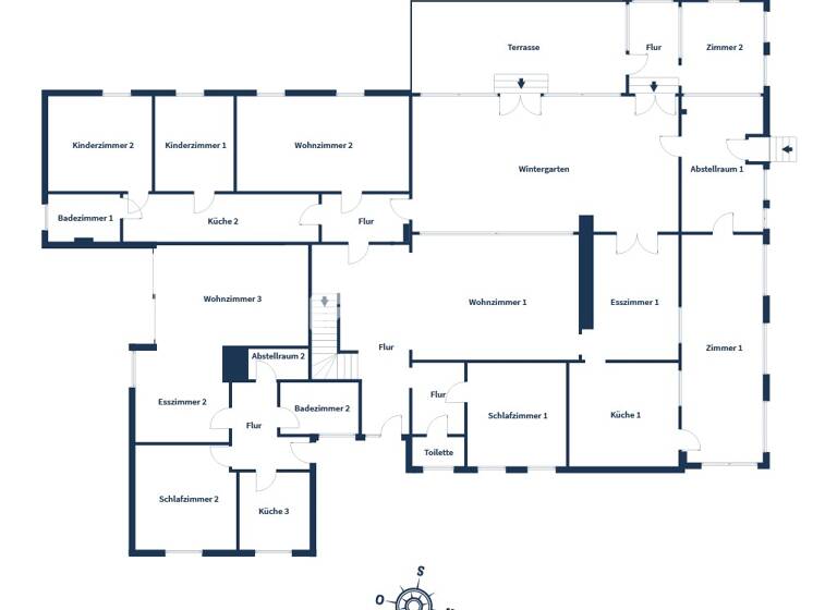 Einfamilienhaus zum Kauf 1.035.000 € 17 Zimmer 420 m² 2.337 m² Grundstück Klempau 23628