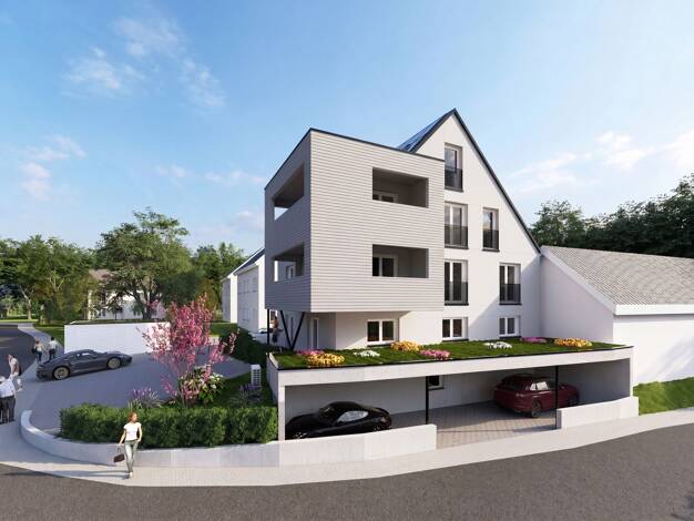 Wohnung zum Kauf - Erstbezug provisionsfrei 456.900 € 3,5 Zimmer 101,6 m² EG Äpfingen Maselheim 88437