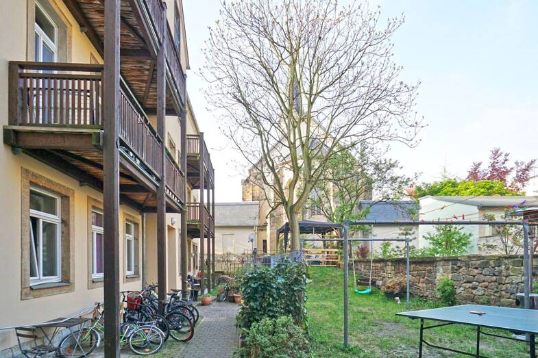 Wohnung zur Miete 313 € 1 Zimmer 39,4 m² 2. Geschoss frei ab 01.08.2025 Schmiedestraße 24 Pirna Pirna 01796
