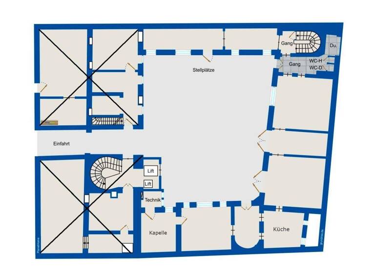 Bürogebäude zur Miete 10.140 € 12 Zimmer Wien 1040