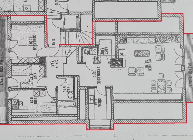 Wohnung zum Kauf 489.000 € 4 Zimmer 115 m² 3. Geschoss frei ab sofort Bad Tölz 83646