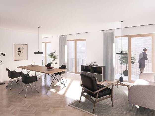 Wohnung zum Kauf 397.160 € 3 Zimmer 99,3 m² 1. Geschoss Melle 49324