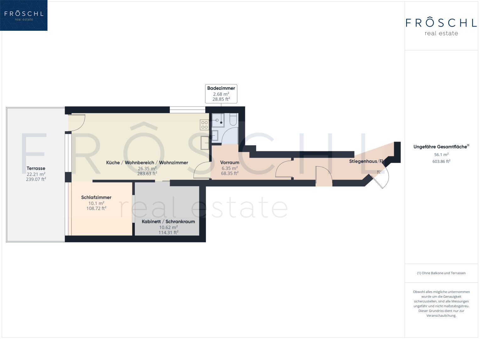 Wohnung zum Kauf 125.000 € 2,5 Zimmer Feldkirchen in Kärnten 9560