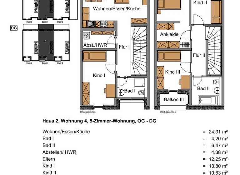 Wohnung zur Miete - Erstbezug 839 € 5 Zimmer 109,1 m² frei ab 01.07.2026 Felix-Zimmermann-Straße 4 Trier-West-Pallien Trier 54294