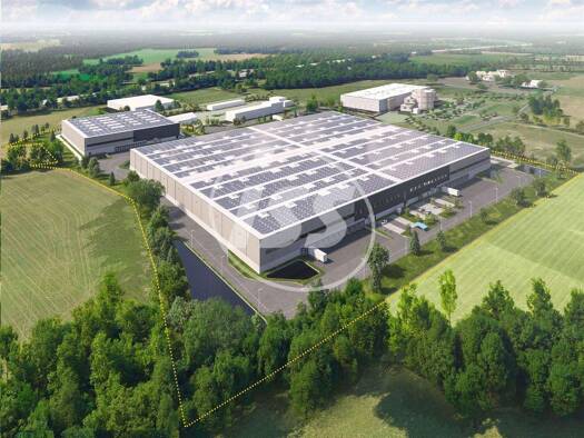 Lagerhalle zur Miete - Erstbezug provisionsfrei 4,75 € 8.277 m² Lagerfläche Gewerbestraße Theeßen Möckern 39291