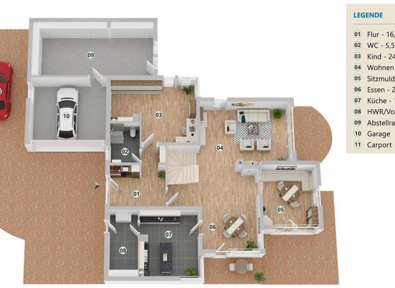 Einfamilienhaus zum Kauf 570.000 € 9 Zimmer 175 m² 720 m² Grundstück Diekholzen 31199