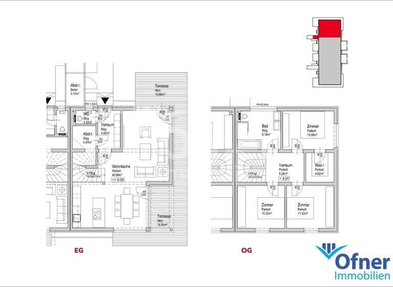 Reihenendhaus zum Kauf - Erstbezug provisionsfrei 390.000 € 4 Zimmer 106,5 m² Bärnbach 8572