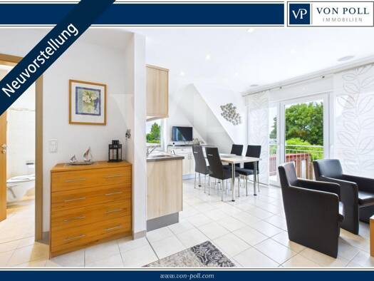 Wohnung zum Kauf 319.900 € 2,5 Zimmer 47 m² Dachgeschoss, 1. Geschoss Westermarsch II Norden 26506