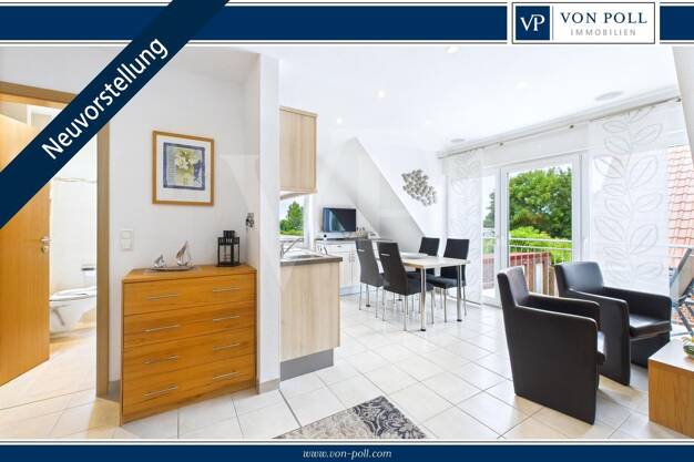 Wohnung zum Kauf 319.900 € 2,5 Zimmer 47 m² Dachgeschoss, 1. Geschoss Westermarsch II Norden 26506