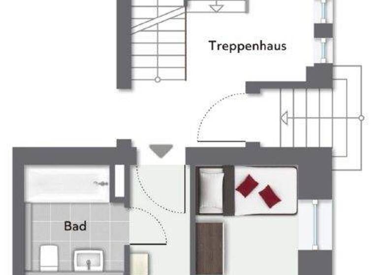 Studio zum Kauf 135.000 € 1 Zimmer 27 m² Beiertheim-Bulach Karlsruhe 76135