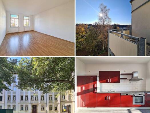 Wohnung zur Miete 355 € 2 Zimmer 70,8 m² 4. Geschoss Orthstraße 7 Hilbersdorf Chemnitz 09131
