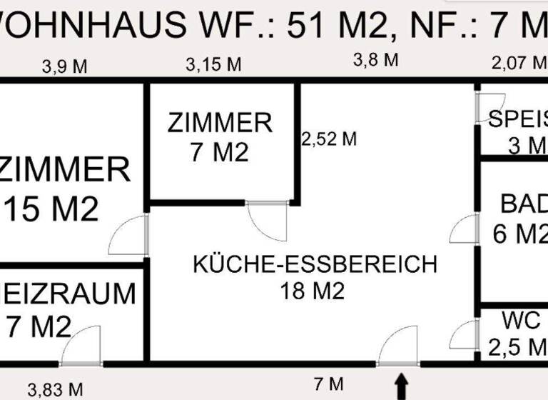 Bauernhaus zum Kauf 26.000 € 2 Zimmer 51 m² 16.725 m² Grundstück Orgovány 6077