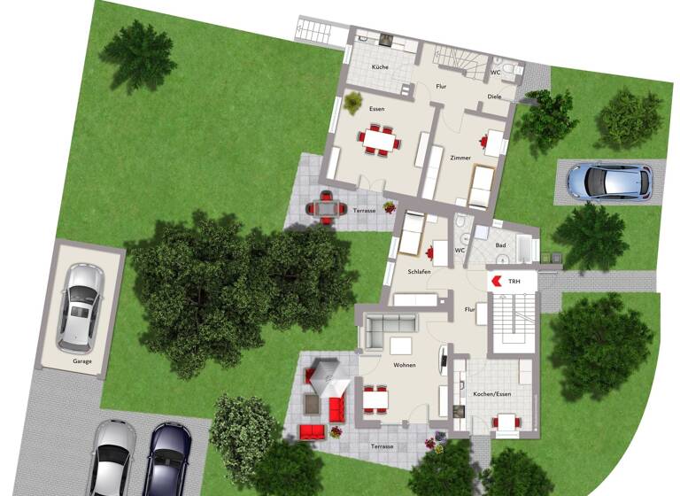 Mehrfamilienhaus zum Kauf 595.000 € 10 Zimmer 220 m²<br/>Wohnfläche 636 m²<br/>Grundstück Laineck Bayreuth 95448