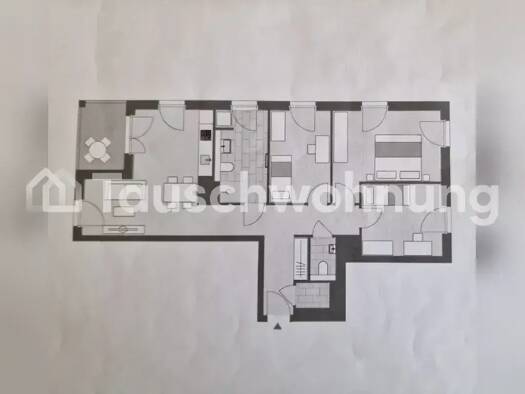 Wohnung zur Miete nur mit Wohnberechtigungsschein Tauschwohnung 500 € 4 Zimmer 86 m² 1. Geschoss Friedrichshain Berlin 10249