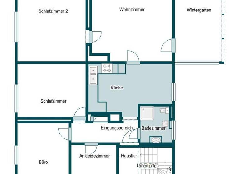 Wohnung zum Kauf 5 Zimmer 112,3 m² 1. Geschoss Innenstadt Gütersloh 33330
