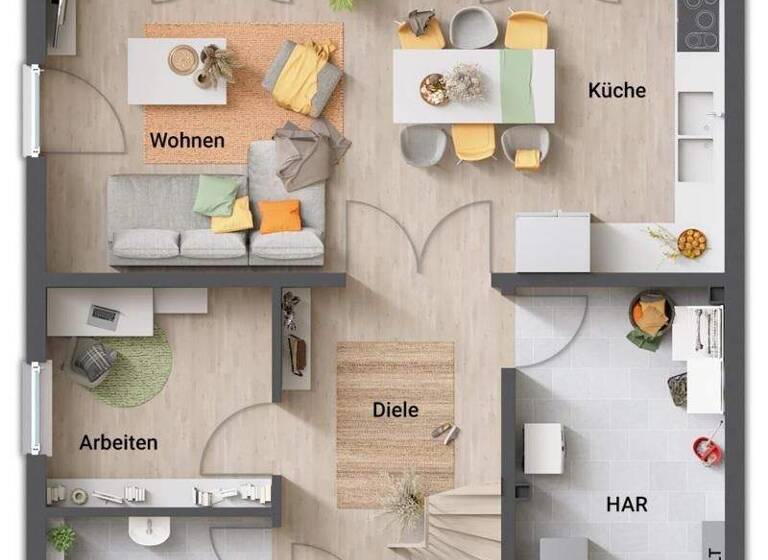 Einfamilienhaus zum Kauf - Erstbezug 453.420 € 5 Zimmer 133 m² 801 m² Grundstück Heltersberg 67716