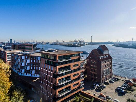 Wohnung zur Miete 3.750 € 3 Zimmer 151 m² 8. Geschoss Neumühlen 5 Ottensen Hamburg 22763