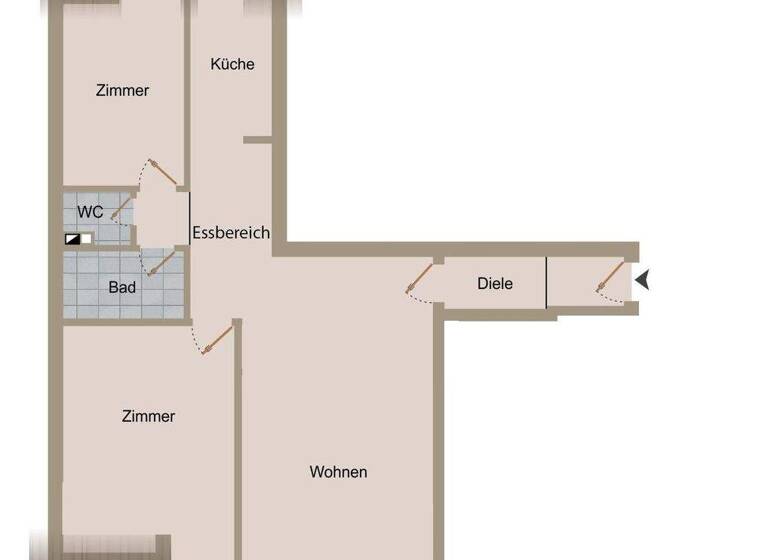 Wohnung zum Kauf 342.000 € 3 Zimmer 70 m² 5. Geschoss Nippes Köln / Nippes 50733