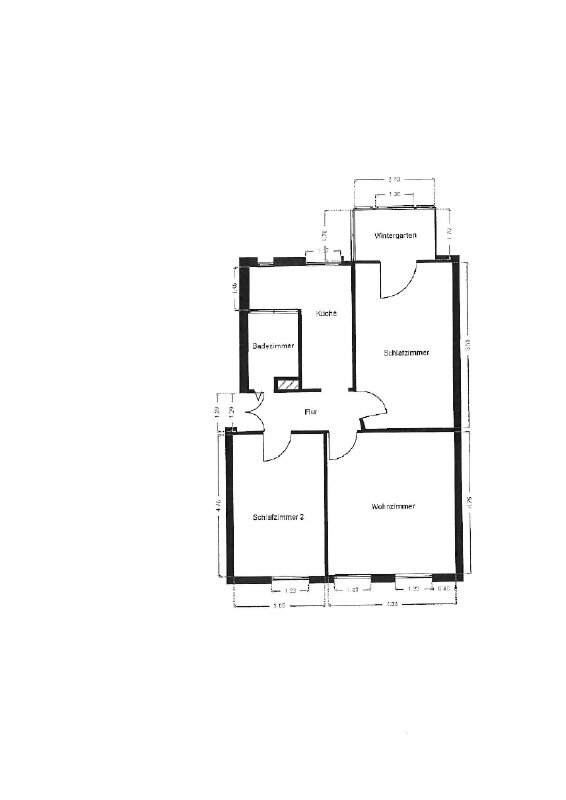 Wohnung zum Kauf 152.000 € 3 Zimmer 73,4 m²<br/>Wohnfläche Stadtmitte Eberswalde 16225