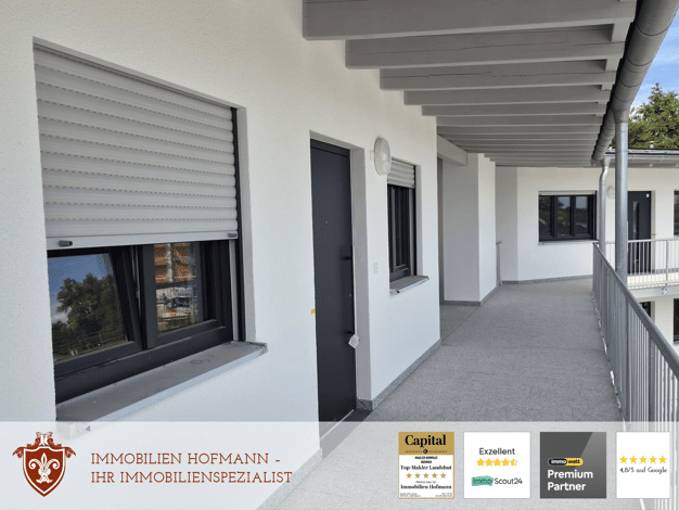 Wohnung zur Miete - Erstbezug 645 € 2 Zimmer 58,6 m² frei ab 01.10.2026 Mammingerschwaigen Mamming 94437