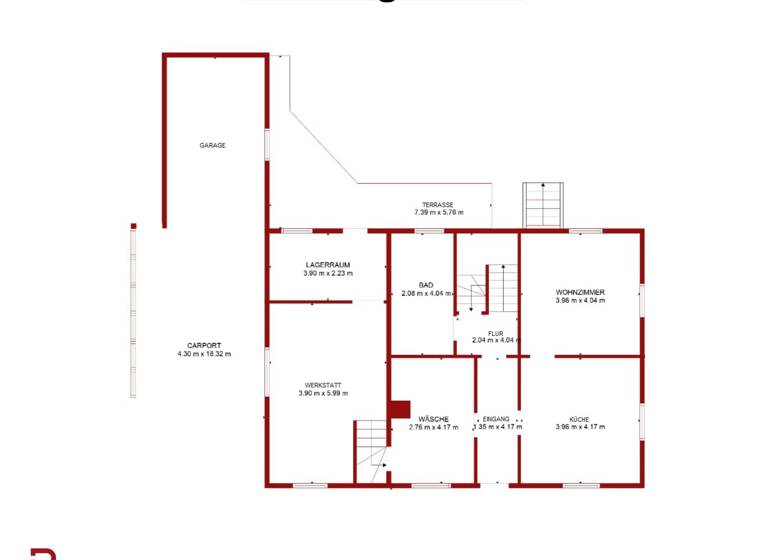 Einfamilienhaus zum Kauf provisionsfrei 265.000 € 7 Zimmer 115,8 m² 1.526 m² Grundstück Alter Wiesenbacherweg 2 Saint-Vith 4780