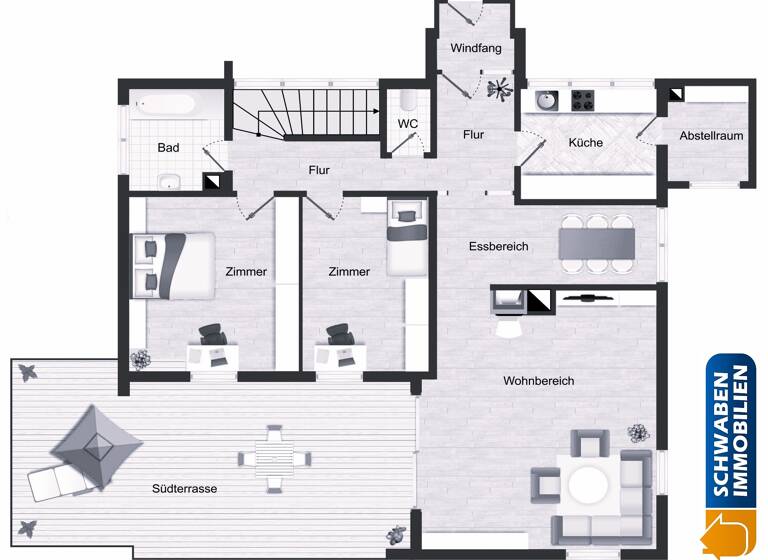Einfamilienhaus zum Kauf 358.700 € 4 Zimmer 95,8 m²<br/>Wohnfläche 730 m²<br/>Grundstück Oberelchingen Elchingen 89275