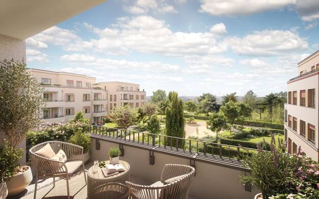 Wohnung zum Kauf - Neubau provisionsfrei 499.500 € 2,5 Zimmer 65,5 m² 2. Geschoss Georg-Hermann-Allee 117 Bornstedter Feld Potsdam 14469