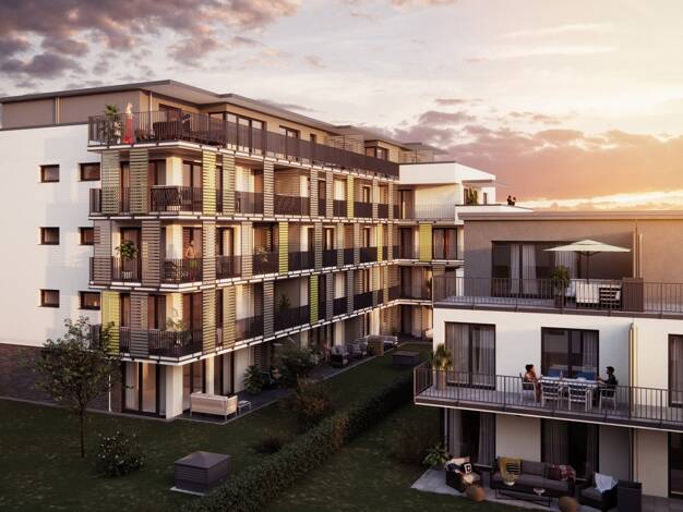 Wohnung zum Kauf - Neubau provisionsfrei 458.200 € 3 Zimmer 95,8 m² Vöhrenbacher Straße Villingen Villingen-Schwenningen 78050
