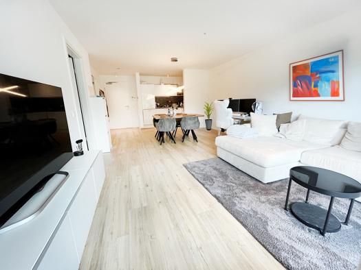 Terrassenwohnung zur Miete 1.090 € 2 Zimmer 62,4 m² 1. Geschoss Grenzstraße 13 Dambach Fürth 90768