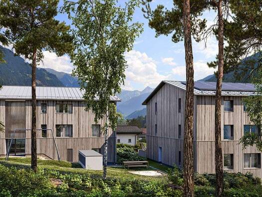 Terrassenwohnung zum Kauf - Erstbezug provisionsfrei 379.600 € 2 Zimmer 56,5 m² 1. Geschoss Ziggamweg 212a und 212b St. Gallenkirch 6791