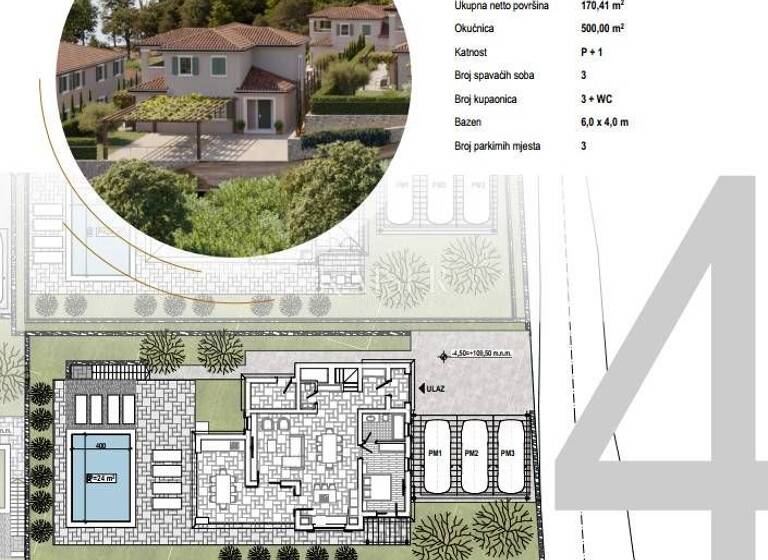 Haus zum Kauf 4 Zimmer 170 m² Polje, Dobrinj Dobrinj