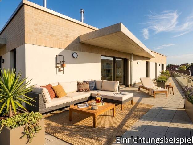 Penthouse zur Miete - Erstbezug 1.639 € 2 Zimmer 84,7 m² 4. Geschoss frei ab sofort Leonberg Leonberg 71229