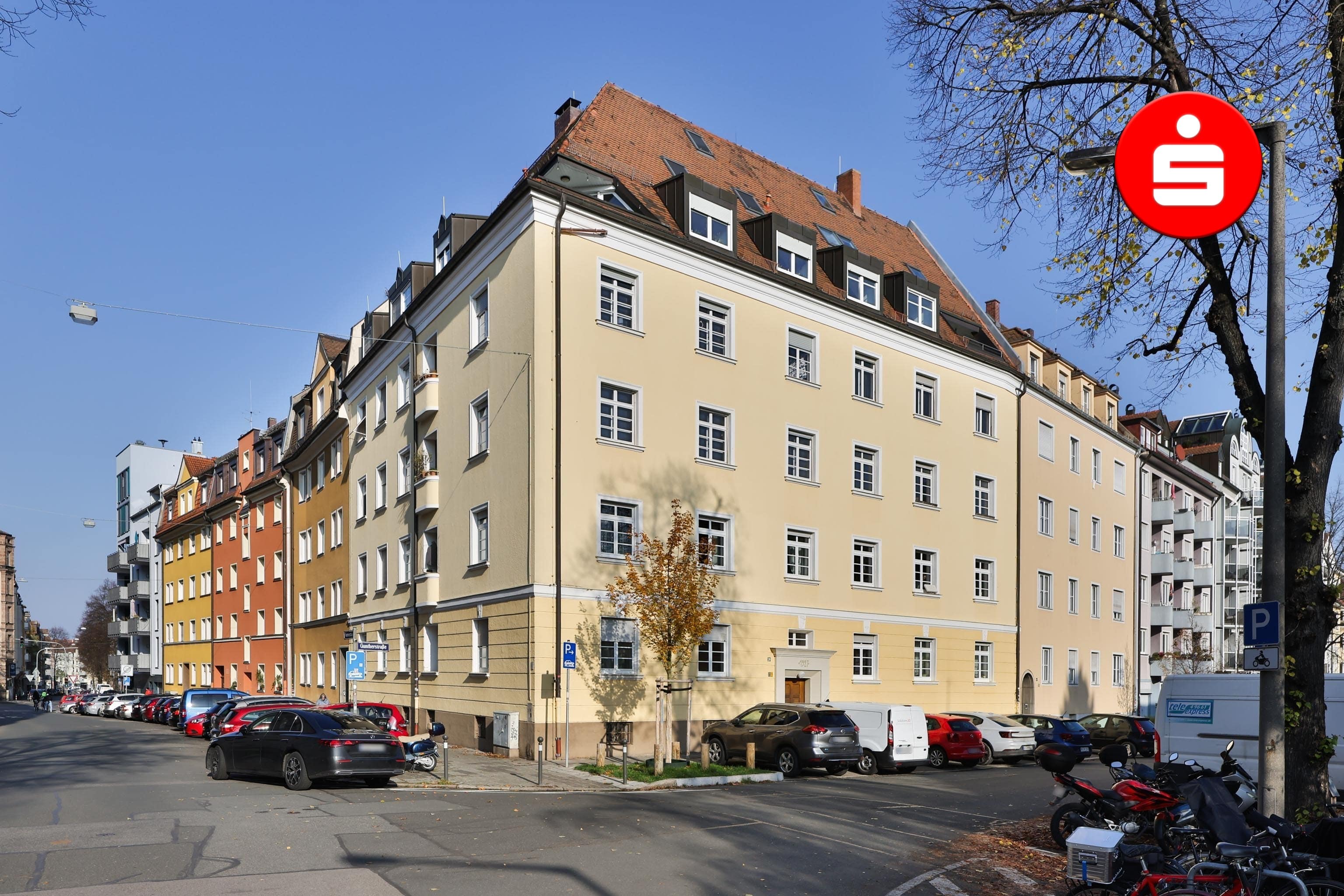 Wohnung zum Kauf 349.000 € 3 Zimmer 90 m²<br/>Wohnfläche 1.<br/>Geschoss 01.03.2025<br/>Verfügbarkeit Guntherstraße Nürnberg 90461