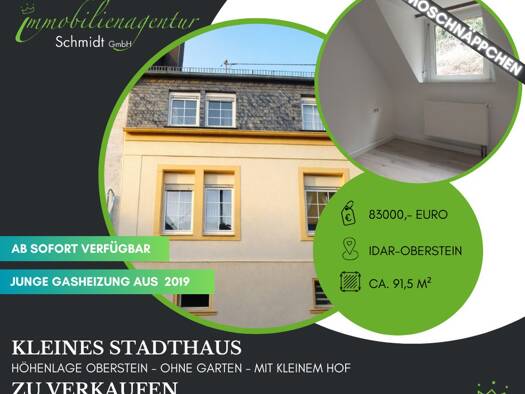Einfamilienhaus zum Kauf 83.000 € 4 Zimmer 91 m² 135 m² Grundstück Idar-Oberstein 55743