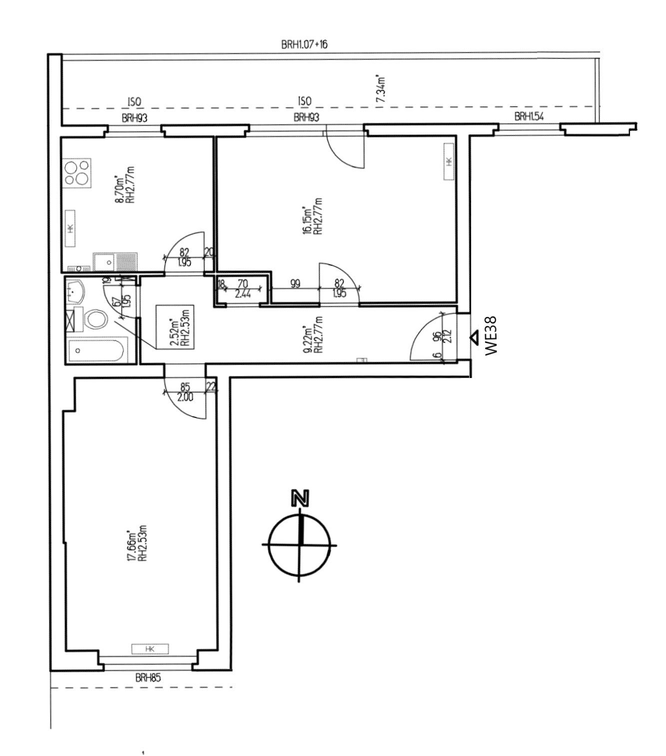 Studio zum Kauf 354.156 € 2 Zimmer 62 m²<br/>Wohnfläche 5.<br/>Geschoss Schöneberg Berlin 10781