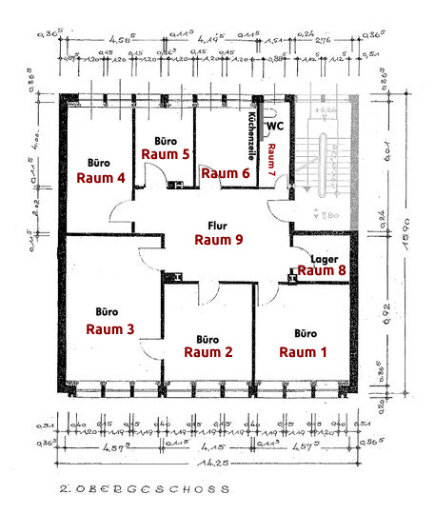 Bürofläche zur Miete provisionsfrei 199 € 8 m²<br/>Bürofläche Münzstr. Stadtkern Braunschweig 38100