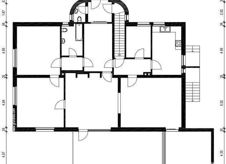 Villa zur Miete 1.450 € 8 Zimmer 280 m² 1.067 m² Grundstück frei ab sofort Weida 07570