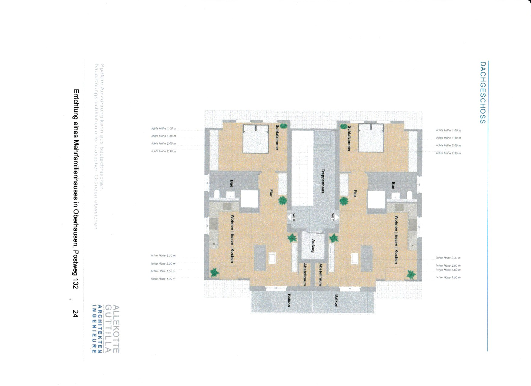 Wohnung zur Miete 740 € 2 Zimmer 61,5 m²<br/>Wohnfläche Postweg 132 Alsfeld Oberhausen 46145