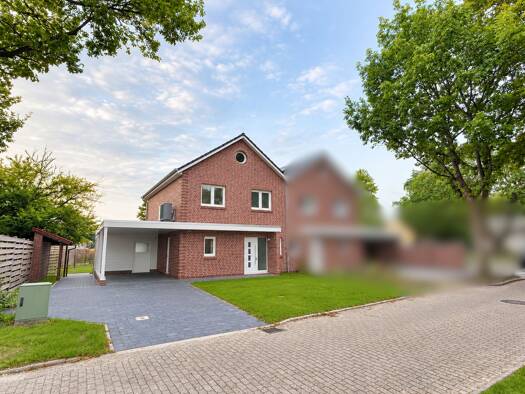 Doppelhaushälfte zum Kauf - Erstbezug provisionsfrei 445.000 € 4 Zimmer 106 m² 371 m² Grundstück Zetel Zetel 26340
