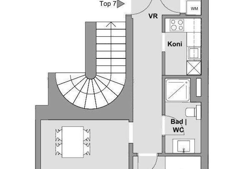 Terrassenwohnung zum Kauf - Erstbezug 410.000 € 2 Zimmer 3. Geschoss Wien 1180