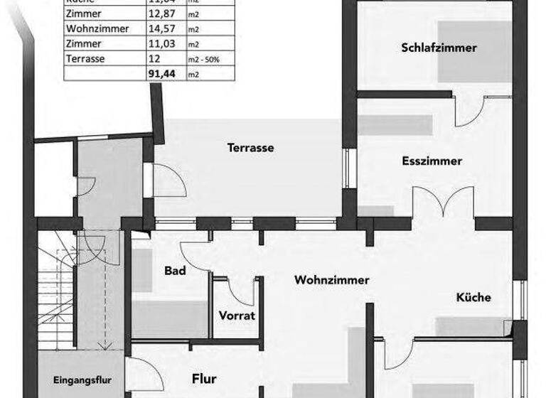 Wohnung zur Miete 999 € 2,5 Zimmer 85 m² EG Stade 21680