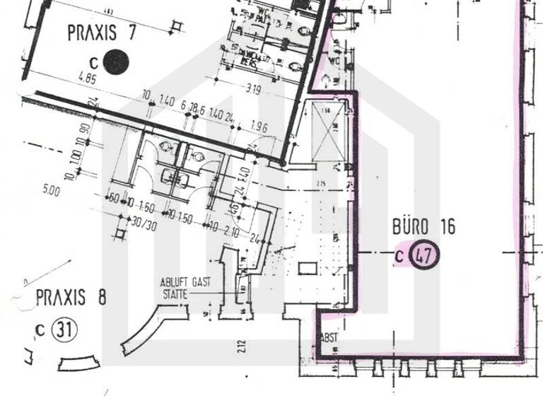 Wohnung zum Kauf 275.000 € 3 Zimmer 104,9 m² 4. Geschoss frei ab sofort Innenstadt-West Karlsruhe 76135
