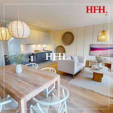 Wohnung zur Miete 2.300 € 2 Zimmer 78,4 m² 4. Geschoss frei ab sofort Kuhmühle 4 + 4a Hohenfelde Hamburg 22087