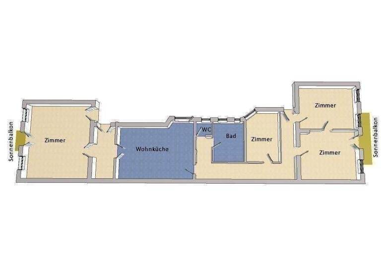 Wohnung zum Kauf 695.000 € 4 Zimmer 175 m² Pankow Berlin 13187