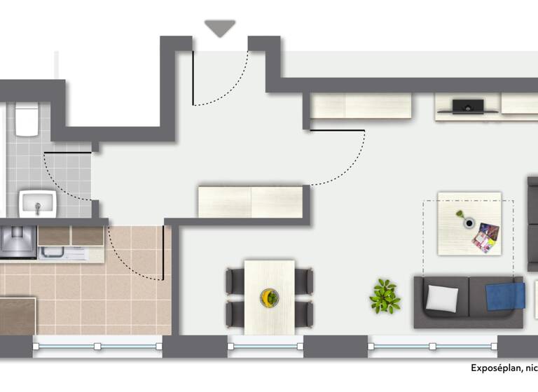 Studio zum Kauf 198.000 € 1 Zimmer 37,2 m²<br/>Wohnfläche 3.<br/>Geschoss Centrum Münster 48147