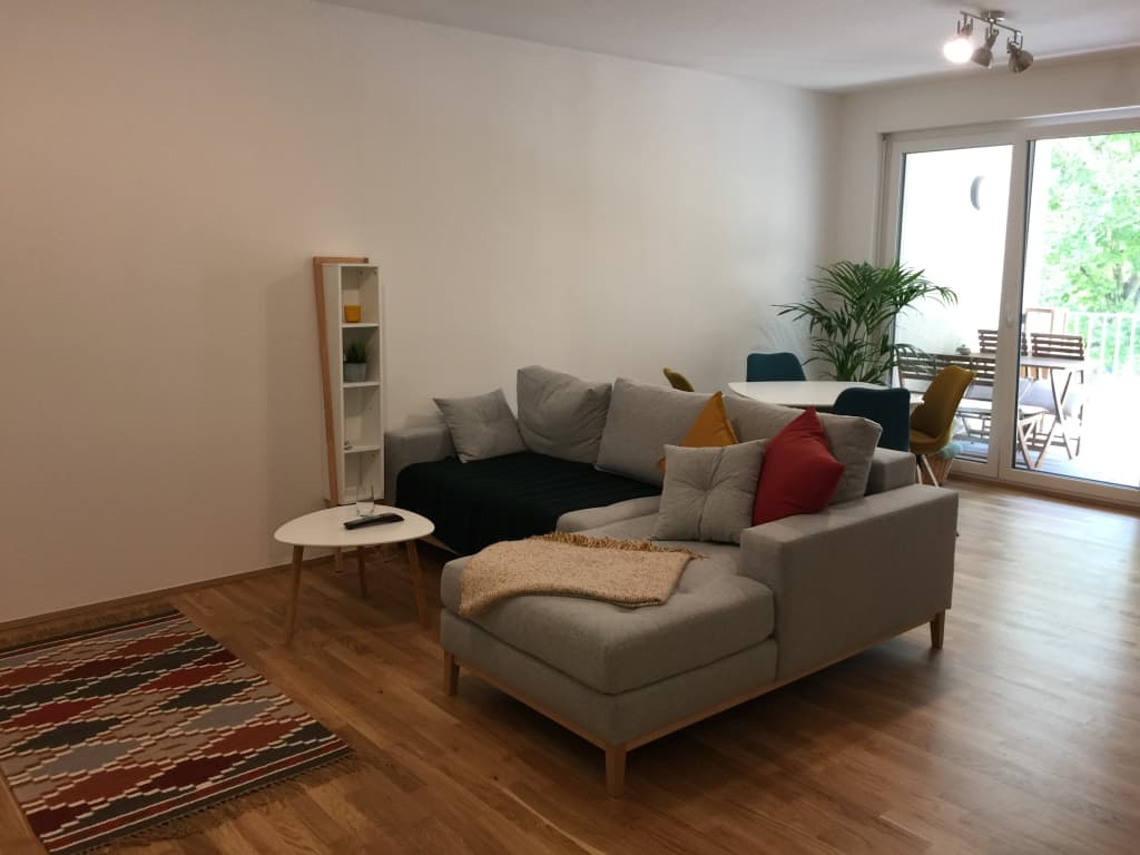 Wohnung zur Miete Wohnen auf Zeit 1.920 € 2 Zimmer 53 m²<br/>Wohnfläche 01.02.2025<br/>Verfügbarkeit Marie-Curie-Weg Kernstadt - Nordwest Bruchsal 76646